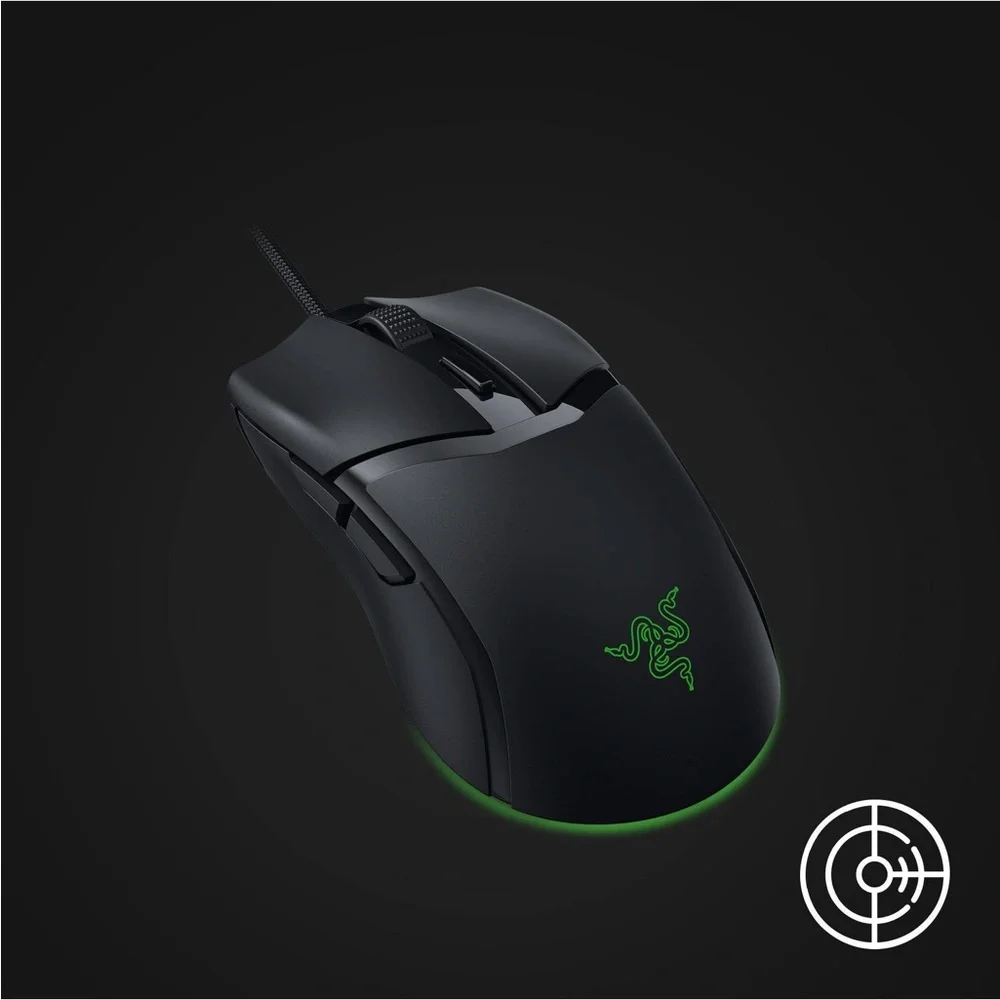 Razer Cobra Customizable Wired Gaming Mouse with Chroma RGB lighting - Black